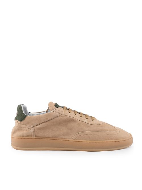 Sneakers Akira Amalfi in suede Ecru'/abete SOLDINI | 80000 A SL2ECRU'+ABETE